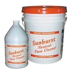Decker Sunburst Neutral All Purpose Cleaner