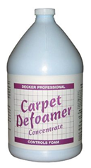 Decker Carpet Defoamer Concentrate 1 Gal.