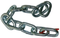 Galvanized Chain Steel 3/16" Per Ft.