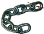 Galvanized Chain Steel 3/8" Per Ft.