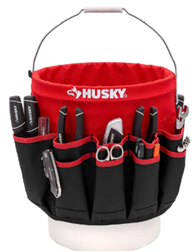 Tool Pouch For 5 Gal. Pail 24 Pocket