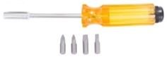 Magnetic Screwdriver W/4 Bits