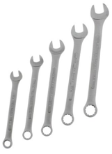 Combination Wrench Set 5 Pc