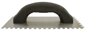 Trowel Square Notch 9" x 4"