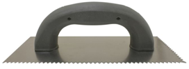 Trowel 1/4" V Notch 9" x 4"