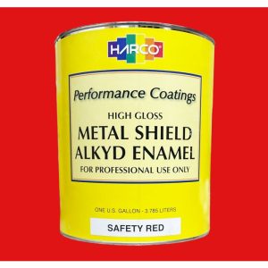 Alkyd Oil Base Paint Safety Red 1 Gal.