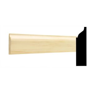 Colonial Door Stop 3/8" x 1 3/8" x 7'