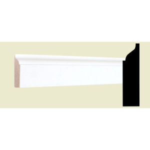 Colonial Door Stop Primed 3/8" x 1 3/8" x 7'