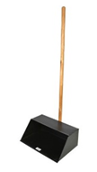 Dust Pan Long Handle Metal 16"