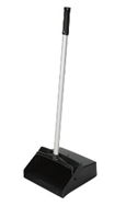 Dust Pan Long Handle Plastic 12"