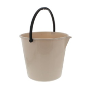 Pail with Spout & Handle Plastic 10 Qt.