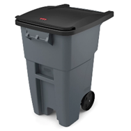 Rubbermaid Brute Rollout Container with Lid 50 Gal.