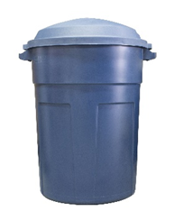 Rubbermaid Roughneck Container with Cover 32 Ga