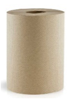 Roll Towel 8" x 350' 12/CS Brown