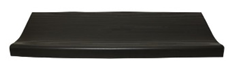 Stair Tread Square Vinyl 12" x 1 1/2" x 3' Black