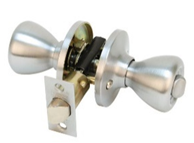 Privacy / Bedroom Lockset Brushed Nickel