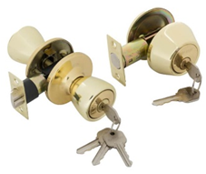 Entry / Deadlock Combo Single Cylinder Keyed Alike