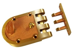 Automatic Slamlock Single Cylinder Bronze