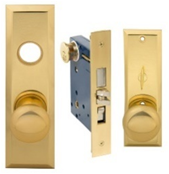 Mortise Apartment Lock Fixed Spindle Wide