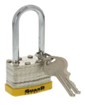 Padlock Laminated Long Shackle