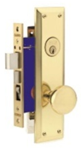 Marks Mortise Apartment Lock Fixed Spindle Wide 7200A/3