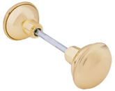 Door Knob Brass Plated