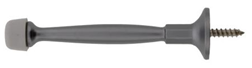Door Stop Rigid Heavy Duty 4" Brushed Nickel