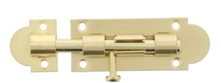 Barrel Bolt Brass Plated