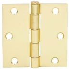 Butt Hinge Brass Plated
