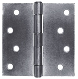 Butt Hinge 3 1/2" x 3 1/2" Dull Chrome