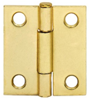 Utility Hinge Brass Plated