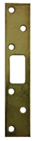 Strike For Deadbolt 6" x 1" Brass Plated