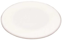 Door Knob Protector Plate Plastic 5" White