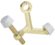 Hing Pin Door Stop Brass Plated