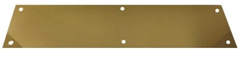 Kickplate Brass 34" x 8"