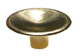 Cabinet Knob 1 3/4" Brass Plated