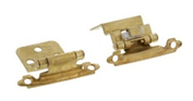 Self Closing Cabinet Hinge 3/8" Inset Pair