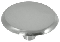 Cabinet Knob 1-1/2" Brushed Satin Nickel