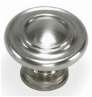 Cabinet Knob Nantucket 1-1/4" Satin Pewter