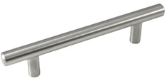 Cabinet Pull T-Bar 96mm Satin Nickel