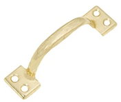 Bar Sash Lift Brass Plated 3 3/4"