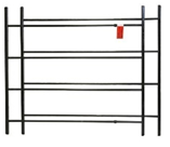 Window Guard 4 Bar 20" H x 22" - 38" W "U"