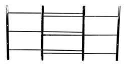 Window Guard Wide 3 Bar 15" H x 31" - 58" W "U"