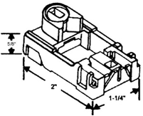Pivot Lock Shoe Red Cam Asw-17