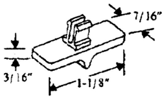 Thumb Piece for Tilt Lock Asw-31