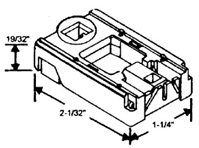 Pivot Lock Shoe Heavy Duty Black Cam Asw-18