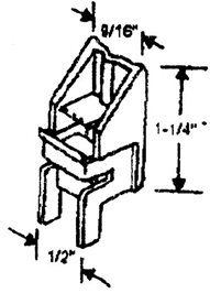 Plastic End Cap For Block & Tackle Balance