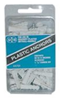Plastic Anchor Kit W/ Screws & Masonry Bit