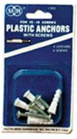 Plastic Anchors W/ Screws