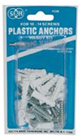 Plastic Anchors Kit W/ Screws